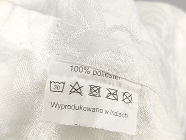 Dekoracje do domu: Biała zasłona żakardowa z subtelnym roślinnym wzorem - Wymiary: 140 × — 4