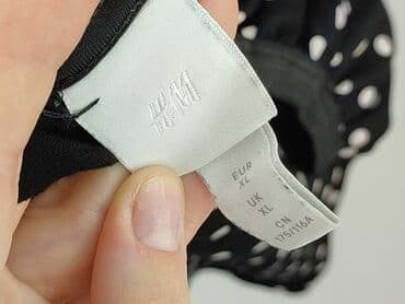bluzka z kwiatem 3d h: H&M, Bluzka damska, rozmiar XL — 5