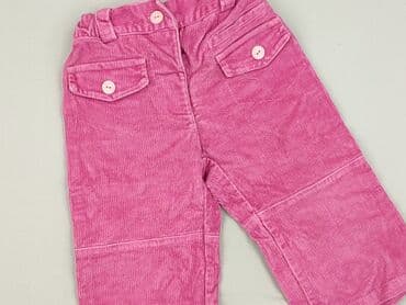 only play curve spodnie: Baby material trousers, 9-12 months, 74-80 cm, condition - Very good — 1
