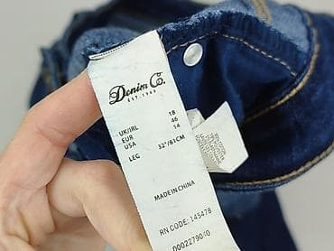 custom jeansy: Denim Co, Jeansy damskie, rozmiar 3XL — 4