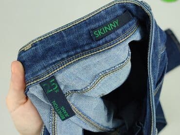 obcisłe dżinsy: Benetton, Jeansy damskie, rozmiar S — 5