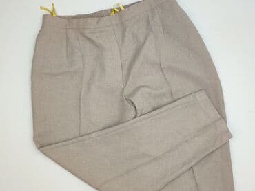 spodnie do kosza: Spodnie materiałowe damskie, rozmiar 3XL — 1