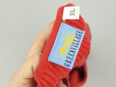 sweter z dekoltem v: Kardigan damski, rozmiar XL — 4