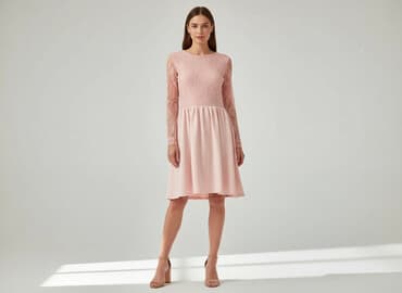 różowa sukienka na 18: Sukienka damska, rozmiar S — 5