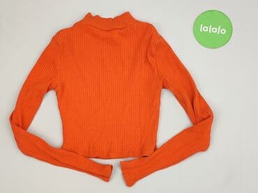 koszulka z długim rękawem w paski: Sinsay, Top damski, rozmiar XS — 3