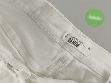 szorty jeansowe damskie szare: Denim, Szorty damskie, rozmiar L — 4