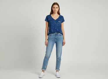 koszulka vinicius junior adidas: Femi Stories, T-shirt damski, rozmiar S — 6