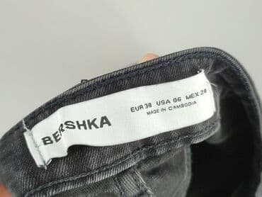 czarne jeansy bershka: Bershka, Jeansy damskie, rozmiar M — 4