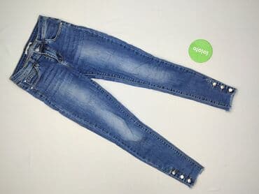 bershka spodnie hello kitty: Kiss Pink, Jeansy damskie, rozmiar S — 2