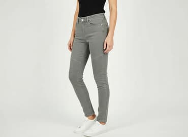 jeansy motocyklowe damskie olx: F&F, Jeansy damskie, rozmiar M — 8