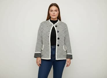 marynarki damskie plus size: Marynarka damska, rozmiar 3XL — 7