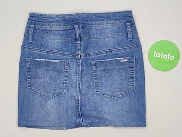 spodenki spódniczka jeans: Spódnica damska, rozmiar S — 3