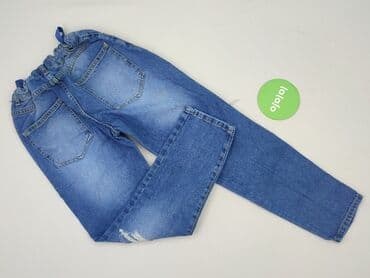elegancki kombinezon kombinezon z szerokimi nogawkami: Spodnie jeansowe, Reserved, 11 lat, 146, stan - Bardzo dobry — 3