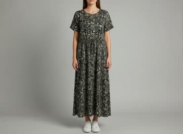 letnie sukienki z długimi rękawami: Sukienka damska, rozmiar S — 1