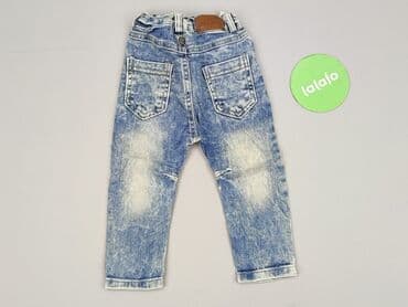 bielizna termoaktywna z lidla: Denim pants, 12-18 months, condition - Very good — 3