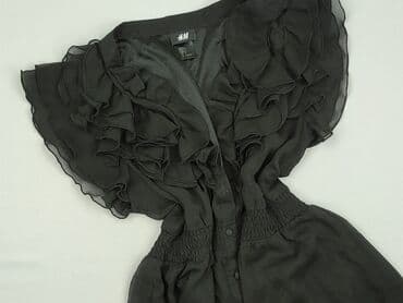 krótkie obcisłe bluzki: H&M, Koszula damska, rozmiar M — 1