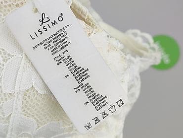 biustonosze 75 d: Koronkowy top/bustier LISSIMO – damski - Kolor: śmietankowa biel — 4