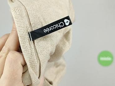 klapki kremowe: Bluzka damska, rozmiar S — 4