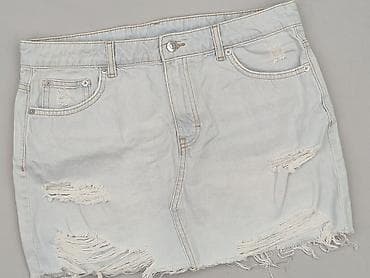 jeansy cropped: H&M Divided, Spódnica damska, rozmiar L — 1