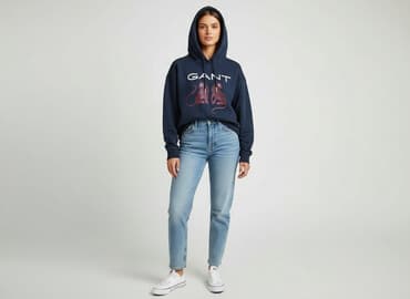 g unit ubrania: Gant, Bluza z kapturem damska, rozmiar L — 7