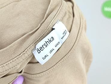bluzki trapezowe: Bershka, T-shirt damski, rozmiar L — 5