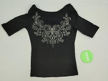 bluzki oversize czarne: Bluzka damska, rozmiar S — 2