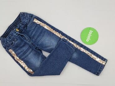 sukienka cekiny dla dziewczynki: Spodnie jeansowe, Kiki & Koko, 3-4 lat, 104, stan - Idealny — 2