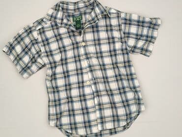 podkoszulki dziecięce lidl: Shirt 3-4 years, condition - Perfect, pattern - Cell, color - Blue — 1