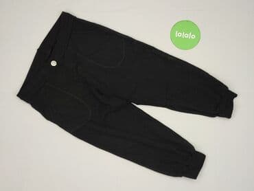 joggery damskie czarne allegro: Spodnie 3/4 damskie, rozmiar S — 2