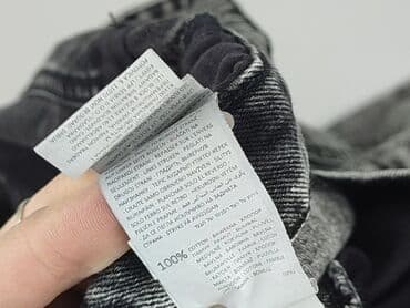 szare szerokie jeansy: Jeansy damskie — 5