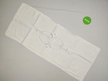 zasłony lidl: Obrus 107 x 41, kolor - Biały, stan - Idealny — 3