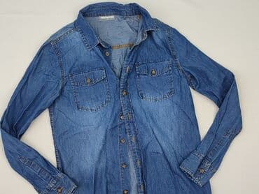 koszulka z traktorem dla dzieci: Shirt 12 years, condition - Very good, pattern - Monochromatic, color - Blue — 1