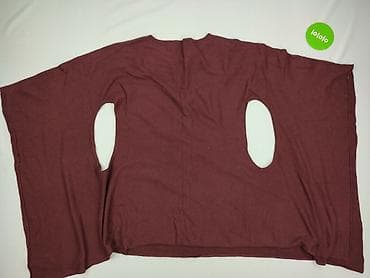 bordowy: Narzutka damska, rozmiar One size — 3