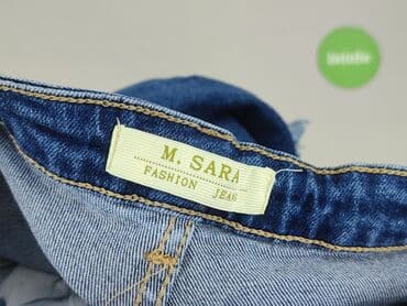 krótkie spodenki z szerokimi nogawkami: M.Sara, Szorty damskie, rozmiar M — 4