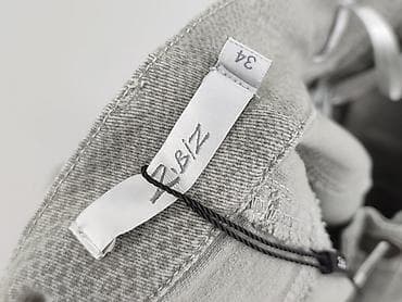 jeansy skorzane: Spodnie materiałowe damskie, rozmiar XS — 4