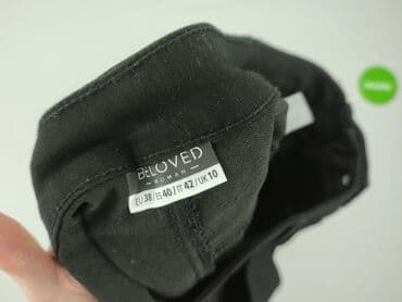 dżinsy czarne: Beloved, Jeansy damskie, rozmiar M — 4