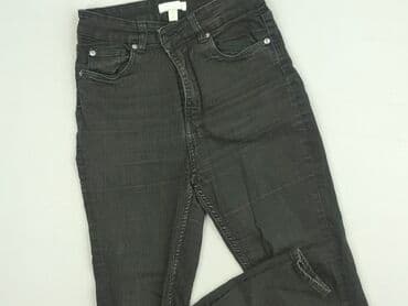 джинси жіночі сінсей: H&M, Material trousers for women, size L (EU 40) — 1