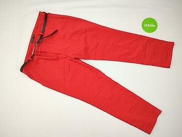 winylowe spodnie pull and bear: Stradivarius, Spodnie materiałowe damskie, rozmiar XL — 2