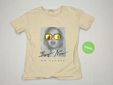 koszulka barcelony sinsay: SZACHOWNICA, Women`s T-shirt, size S (EU 36) — 2