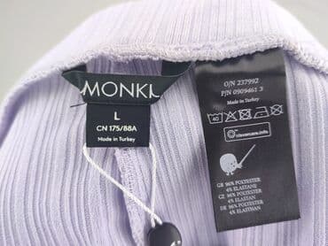 monnari wyprzedaż spodnie: Monki, Spodnie materiałowe damskie, rozmiar L — 4