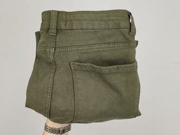 spodnie z wysokim stanem bershka: Bershka, Spodnie materiałowe damskie, rozmiar M — 6