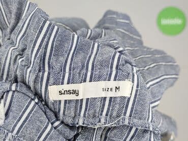 czarne krótkie spodenki sinsay: Sinsay, Szorty damskie, rozmiar M — 4