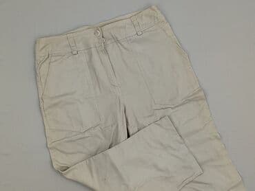 Material trousers for women, size L (EU 40) — 1