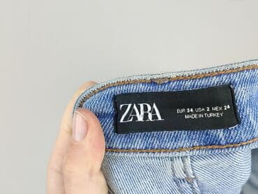 czarne spodnie damskie stradivarius: Zara, Jeansy damskie, rozmiar XS — 4