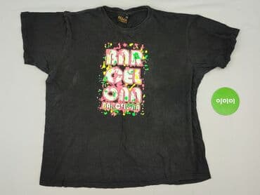 koszulka barcelona z nadrukiem: Koszulka dla mężczyzn, rozmiar 2XL — 2