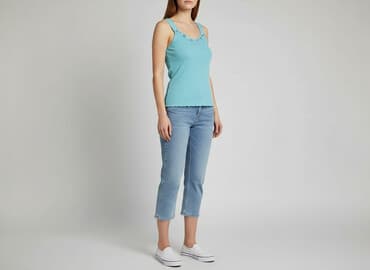 top z piorkami: Top damski, rozmiar M — 6