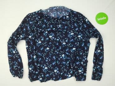 koszula niebieska hm: H&M L.O.G.G., Bluzka damska, rozmiar L — 2