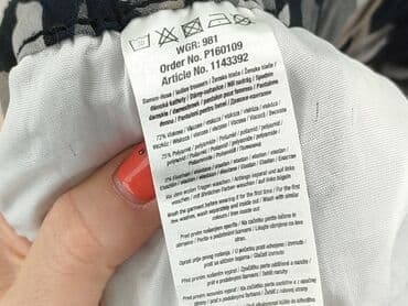hm joggery damskie: Janina, Material trousers for women, size S (EU 36) — 5