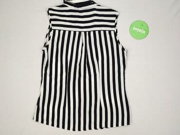 koszulka z długim rękawem w paski: Amisu, Bluzka damska, rozmiar L — 3