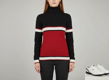 stradivarius swetry: Golf damski, rozmiar S — 5